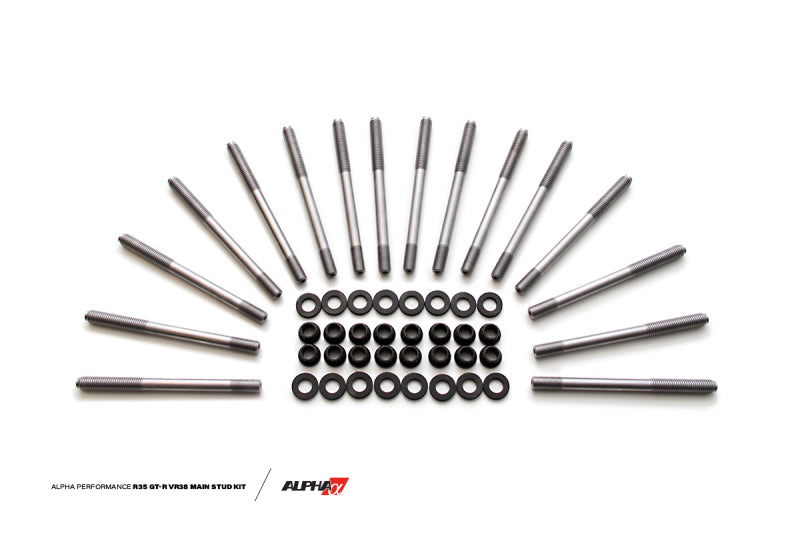 AMS Performance 2009+ Nissan GT-R R35 Alpha Main Stud Kit - GTR