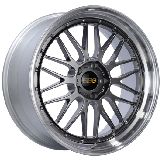 BBS LM 20x9 5x120 ET20 Diamond Black Center Diamond Cut Lip Wheel -82mm PFS/Clip Required 0