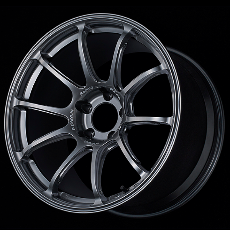 Advan RZ-F2 18x9.5 +44 5-114.3 Racing Hyper Black Wheel (Special Order from Japan) 0
