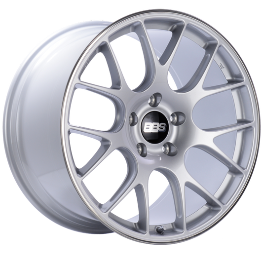 BBS CH-R 20x11.5 5x130 ET47 CB71.6 Brilliant Silver Polished Rim Protector Wheel 0
