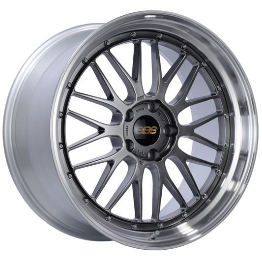 BBS LM 20x10 5x120 ET33 Diamond Black Center Diamond Cut Lip Wheel -82mm PFS/Clip Required 0