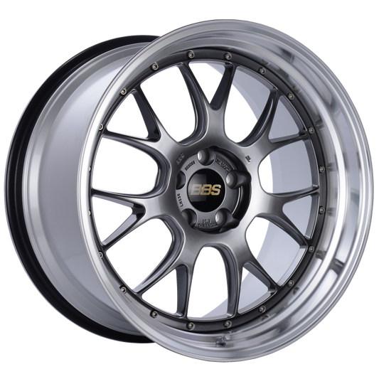 BBS LM-R 20x11 5x114.3 ET20 CB66 Diamond Black Center Diamond Cut Lip Wheel 0