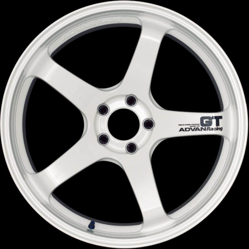Advan GT Premium Version 19x10.5 +32 5-112 Racing White Wheel 0