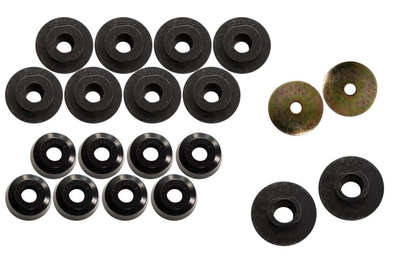 Fishbone Offroad 08-18 Ford F-250 - Black Poyurethane Body Mount Kit