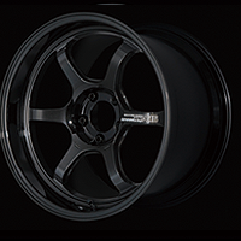 Advan R6 18x9.5 +29 5-114.3 Racing Titanium Black Wheel 0