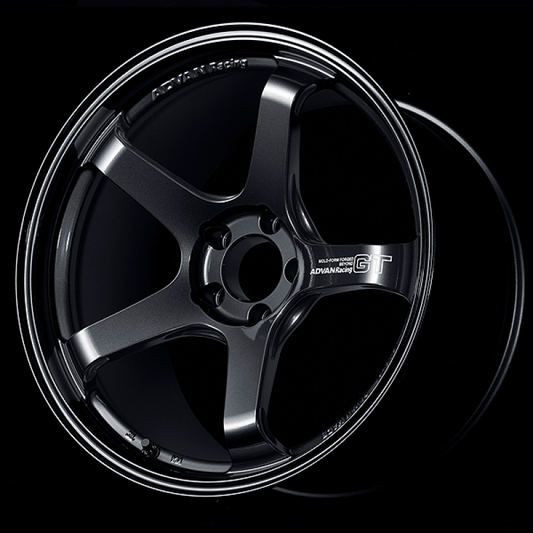 Advan GT Beyond 19x10.0 +35 5-114.3 Racing Titanium Black Wheel 0