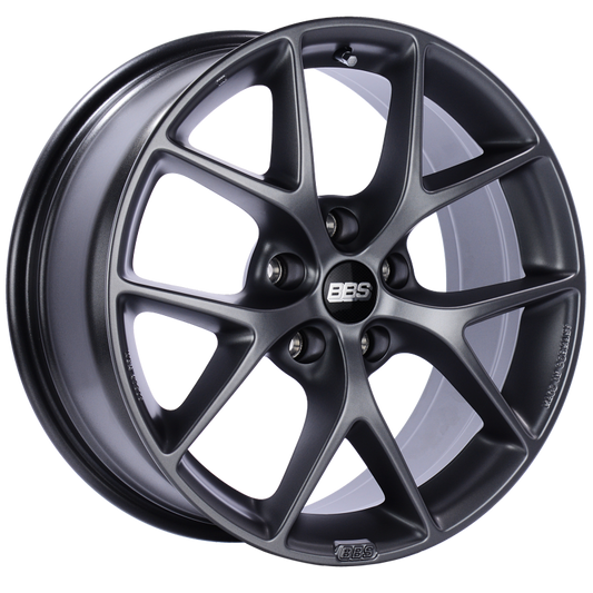 BBS SR 19x8.5 5x112 ET46 Satin Grey Wheel -82mm PFS/Clip Required 0