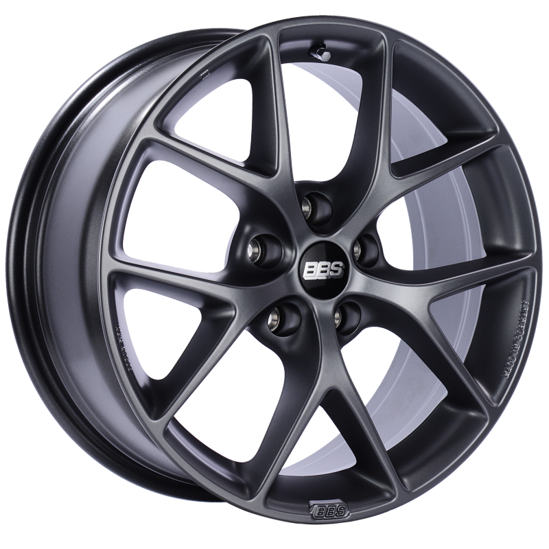 BBS SR 17x7.5 5x108 ET45 Satin Grey Wheel -70mm PFS/Clip Required 0