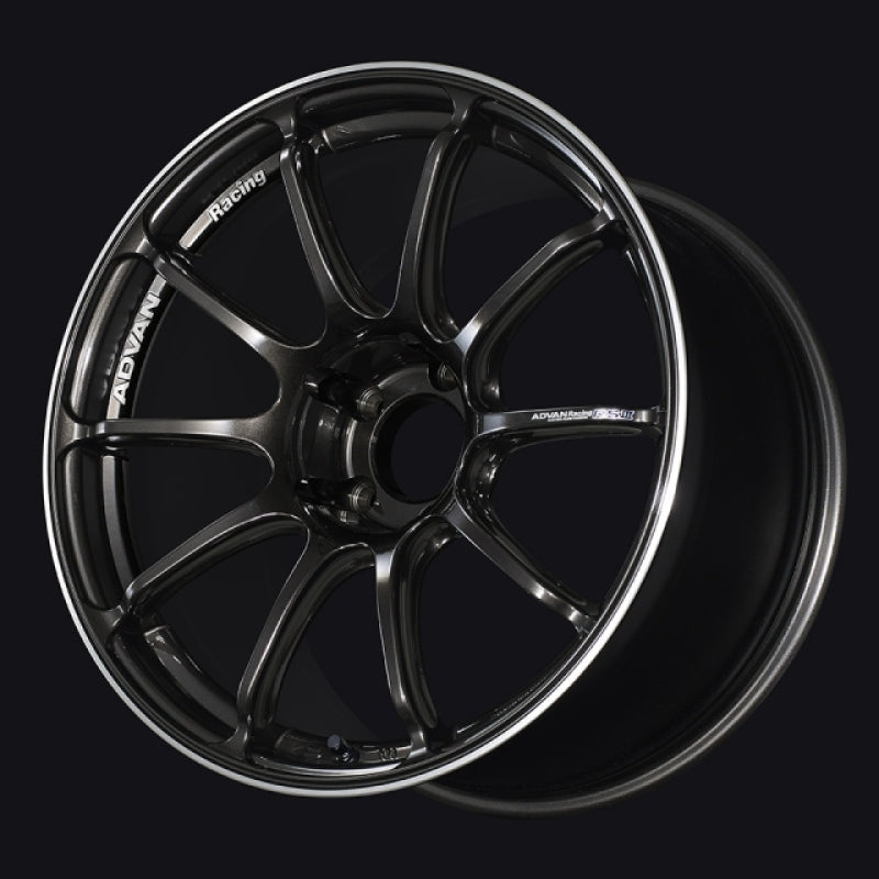 Advan RSIII 18x9.5 +45 5-114.3 Black Gun Metallic & Ring Wheel 0