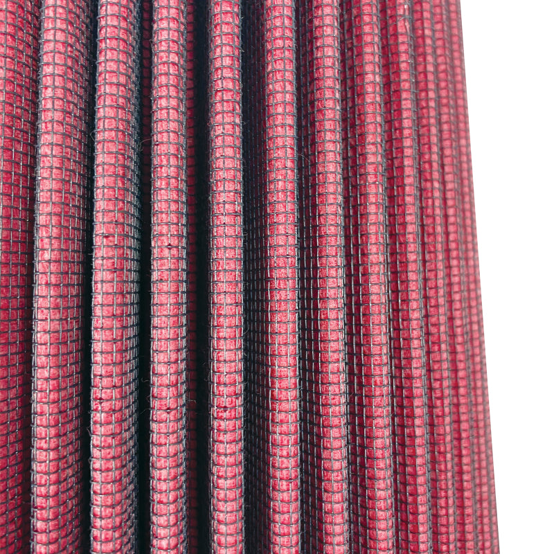 Injen 8-Layer Oiled Cotton Gauze Air Filter 5in Flange ID 8in Base/ 7.9in Height/ 5.3in Inertia Top 1