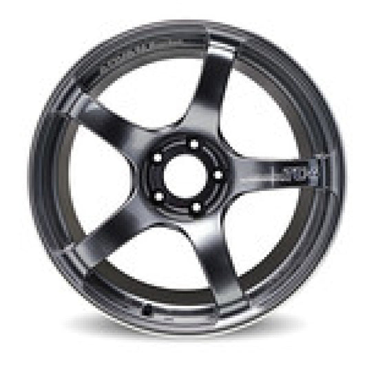 Advan TC4 18x10 +35 5-114.3 Racing Gunmetallic and Ring Wheel 0