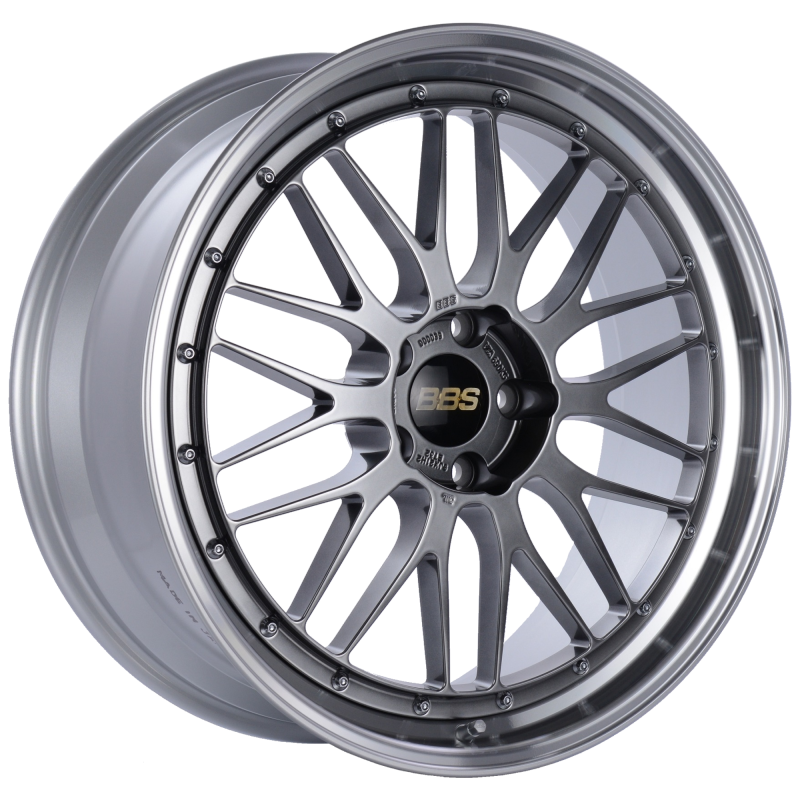 BBS LM 21x9 5x120 ET32 Diamond Black Center Diamond Cut Lip Wheel -82mm PFS/Clip Required 1