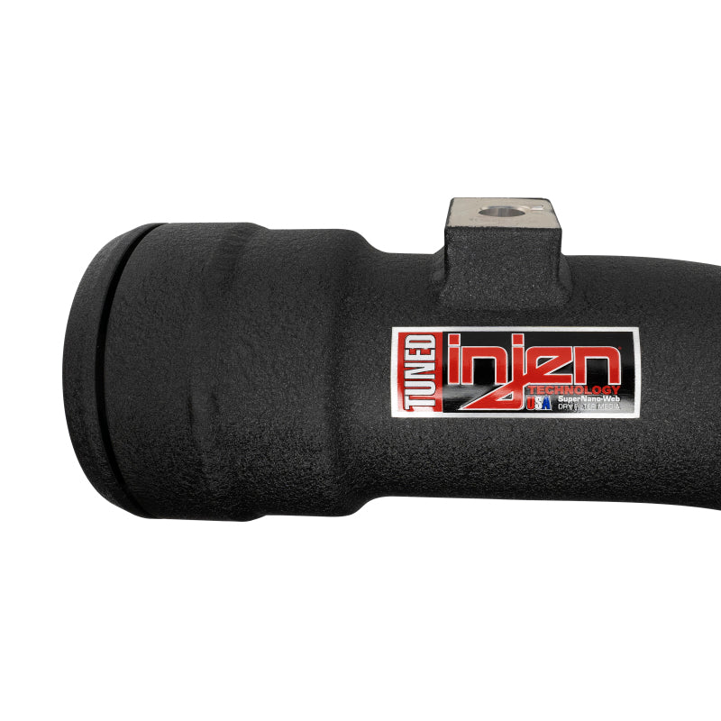 Injen 17-22 Ford F250/F/350/F-450/F-550 V8-6.7L Turbo Diesel Wrnkl Blk Intercooler Cold Side Piping 2