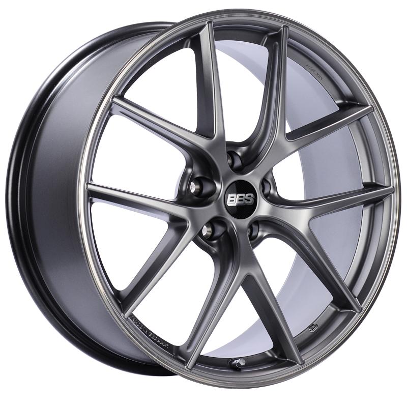 BBS CI-R 20x8.5 5x112 ET32 Platinum Silver Polished Rim Protector Wheel -82mm PFS/Clip Required 0
