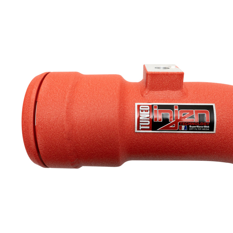 Injen 17-22 Ford F250/F/350/F-450/F-550 V8-6.7L Turbo Diesel Wrinkle Red Intercooler Piping Kit 2