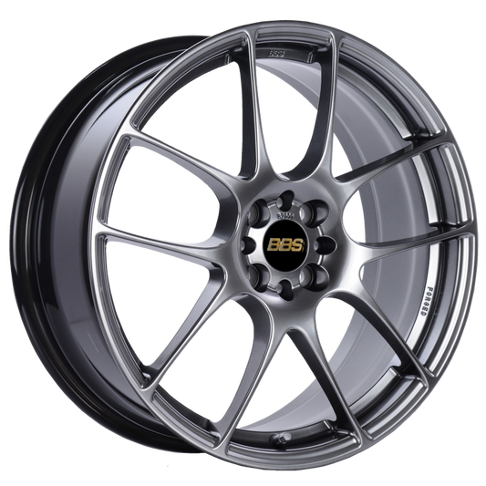 BBS RF 18x7.5 4x100 ET48 Diamond Black Wheel -70mm PFS/Clip Required 0