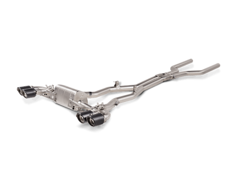 Akrapovic 2021 BMW M8/M8 Competition (F93) Evolution Line Cat Back (Titanium) w/Carbon Tips 0