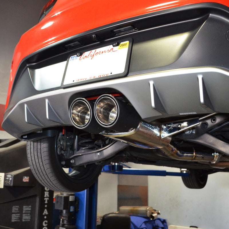 Injen 19-21 Hyundai Veloster L4 1.6L Turbo Performance Stainless Steel Axle Back Exhaust System 6