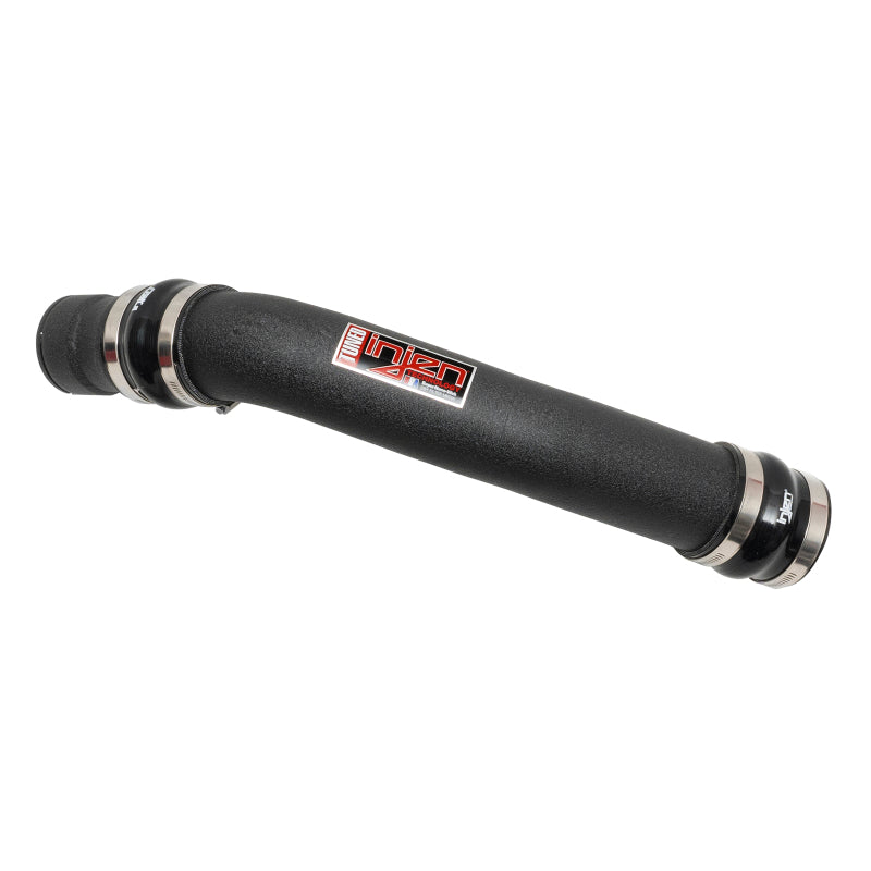 Injen 17-22 Ford F250/F/350/F-450/F-550 V8-6.7L Turbo Diesel Wrnkl Blk Intercooler Hot Side Piping 0