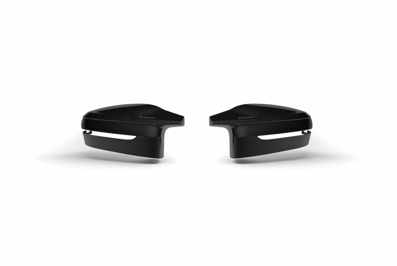 Akrapovic 2021+ BMW (G87) M2, (G80) M3 & (G82) M4 Mirror Cap Set- Gloss Carbon 0