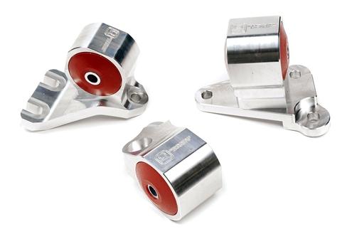 Innovative Mounts Innovative 96-00 Civic B/D Series Silver Aluminum Mounts 60A Bushings (2 Bolt)