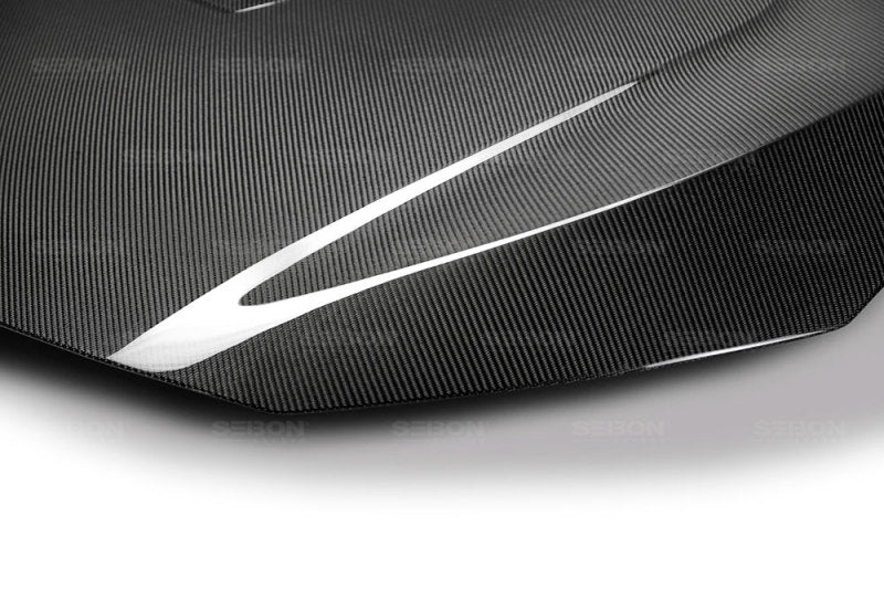 Seibon 16-17 Honda Civic TR Carbon Fiber Hood 3