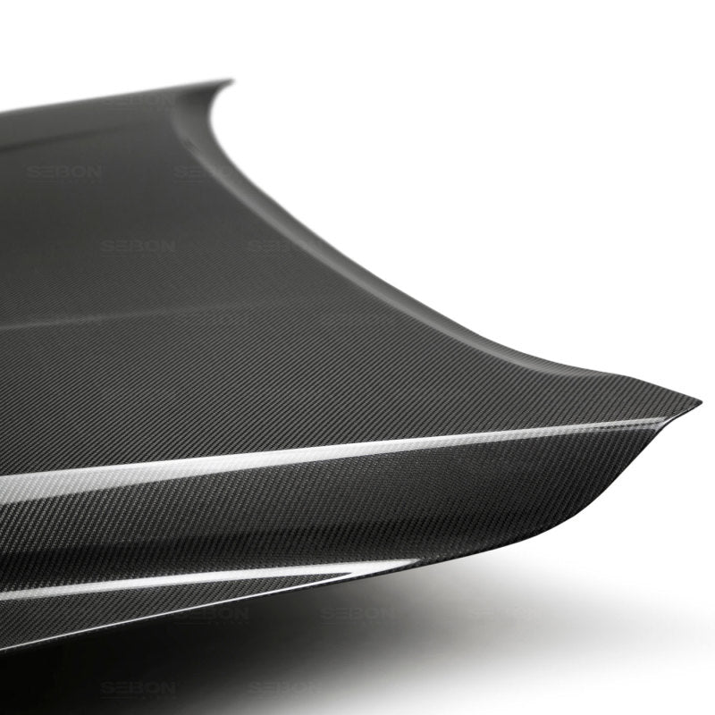 Seibon 14-20 Toyota Tundra OEM Style Carbon Fiber Hood 5