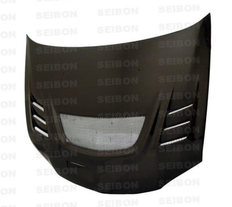 Seibon 03-07 Mitsubishi Evo 8 & 9 CW Carbon Fiber Hood 2