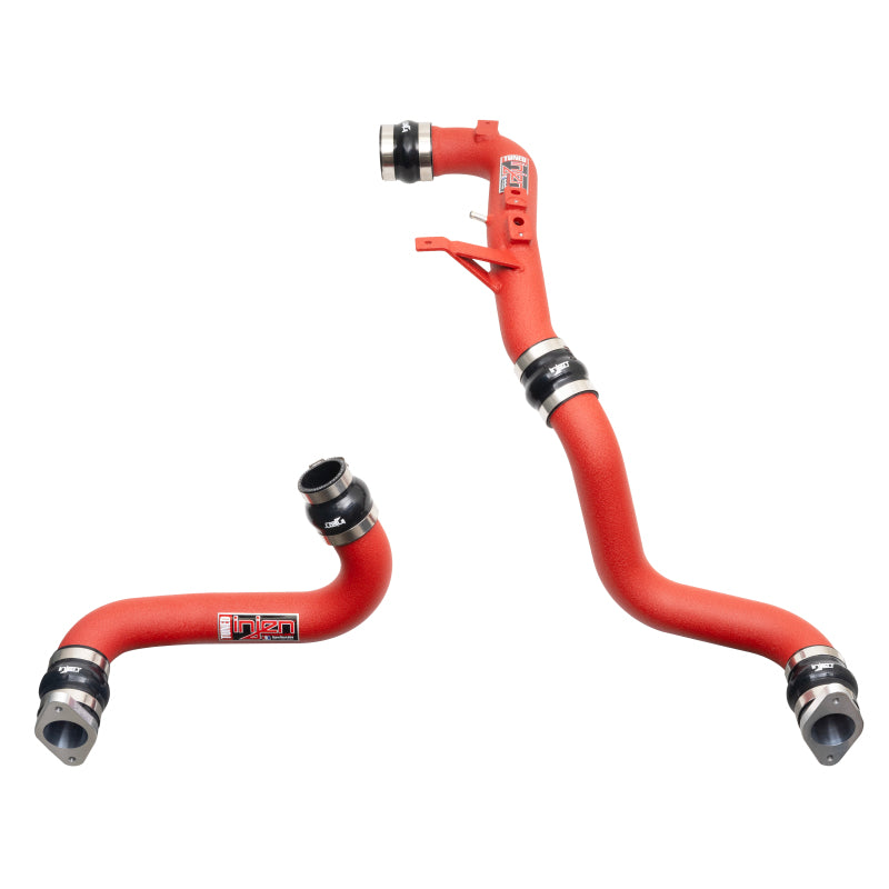 Injen 22-23 Honda/Acura Civic/Si/Integra 1.5L Turbo Aluminum Intercooler Pipe Kit - Wrinkle Red 0