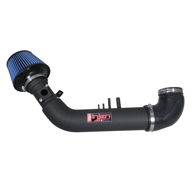 Injen 00-04 Tundra / Sequoia 4.7L V8 & Power Shield only Wrinkle Black Power-Flow Air Intake System 0