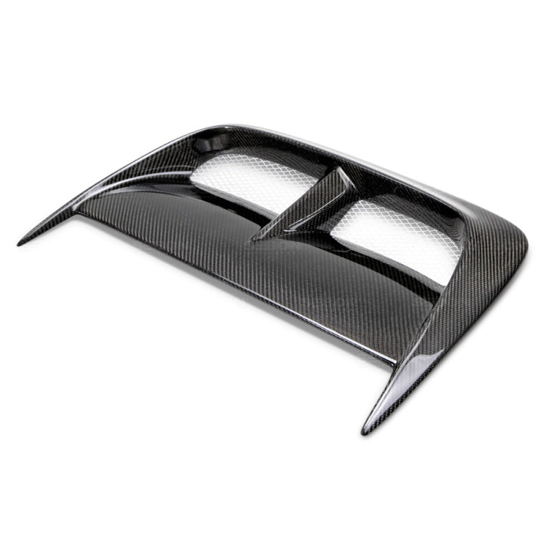 Seibon 04-05 Subaru WRX/STi CW Carbon Fiber Hood Scoop - Only Fits OEM Hoods (Not Seibon Hoods) 1