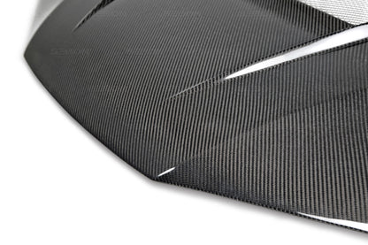 Seibon 14-15 Honda Civic 2dr VSII-Style Carbon Fiber Hood 3