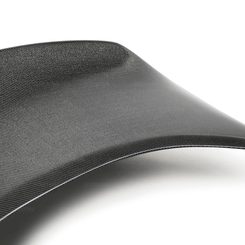 Seibon 10-16 Hyundai Genesis 2 Door C-style Carbon Fiber Trunk Lid 4
