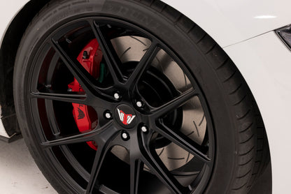 DBA 09 Pontiac G8 GXP V8 6.2L Rear Slotted 4000 Series Rotor