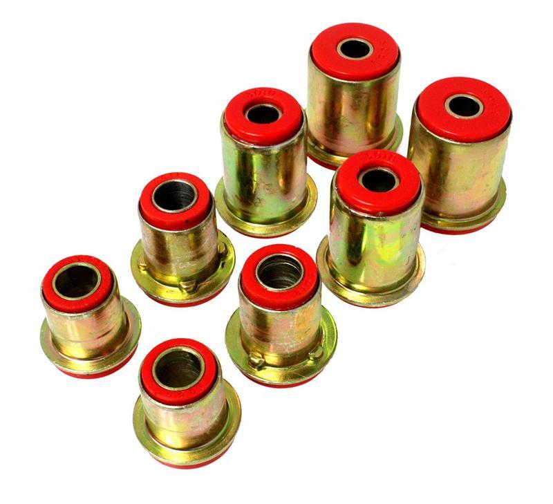 Energy Suspension 6/95-04 Toyota Pick Up 4W (Exc T-100/Tundra) Red Front Control Arm Bushing Set