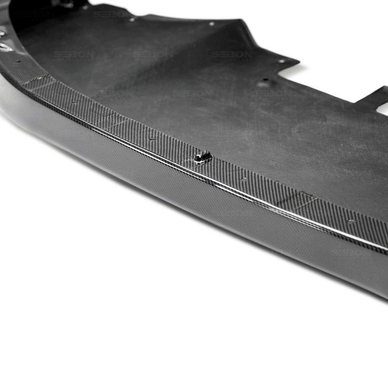 Seibon 09-10 Skyline R35 GT-R OEM Carbon Fiber Front Lip 2