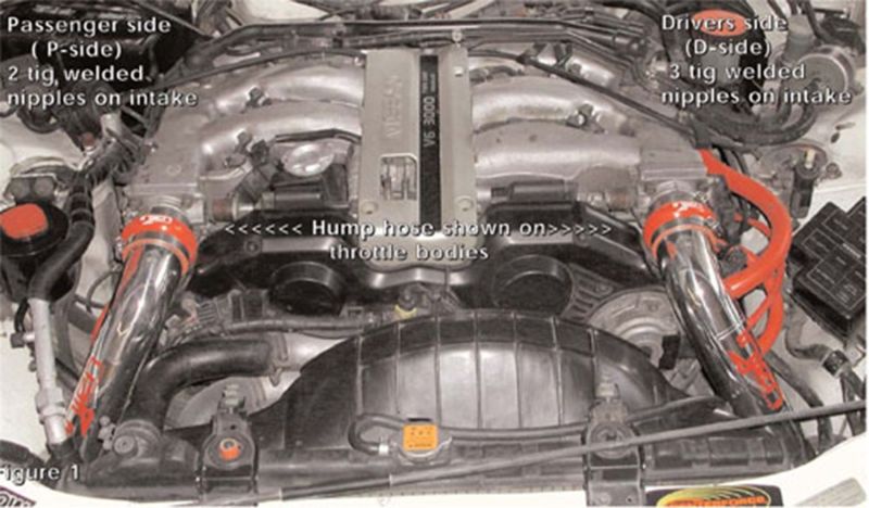 Injen 90-96 300Z Non Turbo Polished Short Ram Intake 1