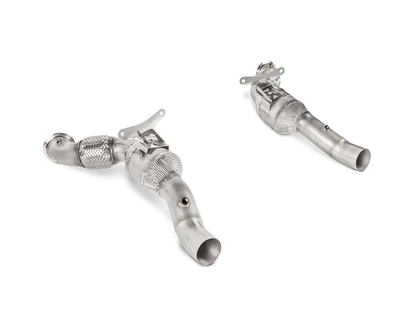 Akrapovic 16-17 Ferrari 488 GTB/488 Spyder Link Pipe Set w/ Cat (SS) 0