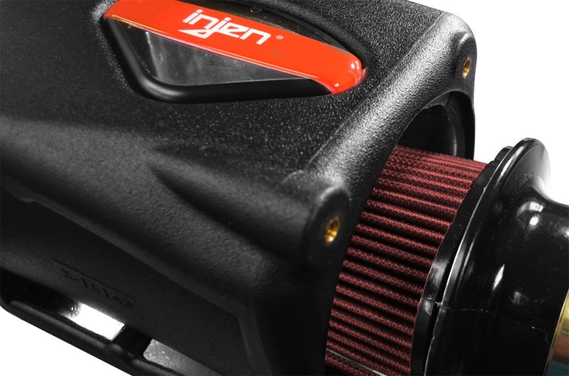 Injen 2018+ Jeep Wrangler JL V6-3.6L Polished Oiled Power-Flow Air Intake System 10