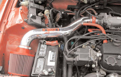 Injen 88-91 Civic Ex Si CRX Si Polished Short Ram Intake 6