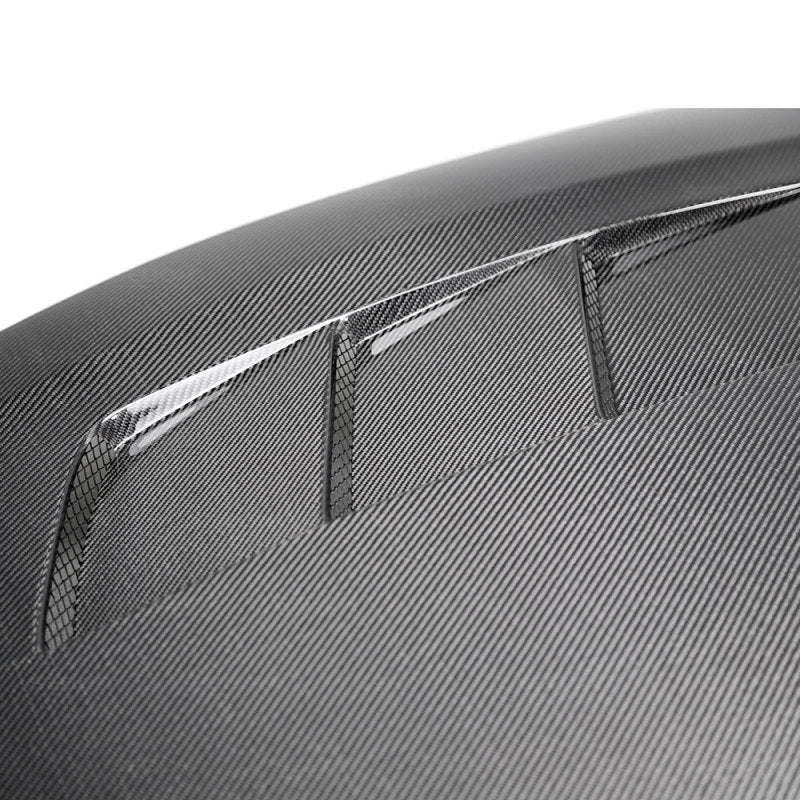 Seibon 18-19 Kia Stinger TS Carbon Fiber Hood 3