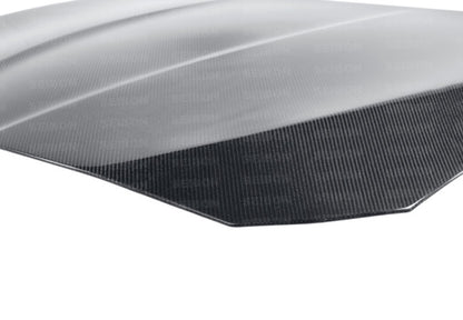 Seibon 10-13 BMW 5 Series and M5 Series (F10) OEM-Style Carbon Fiber Hood 2