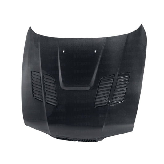 Seibon 97-03 BMW 5 Series 4Dr (E39) GTR-Style Carbon Fiber Hood 0