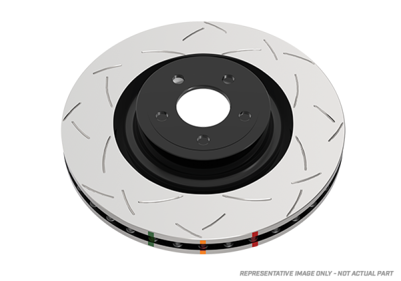 DBA 04-11 Ford F-150 (6 Lug) Rear Slotted 4000 Series Rotor