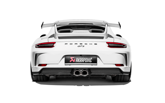 Akrapovic 2018 Porsche 911 GT3 (991.2) Slip-On Race Line (Titanium) w/Header/Link Pipes/Tail Pipes 0