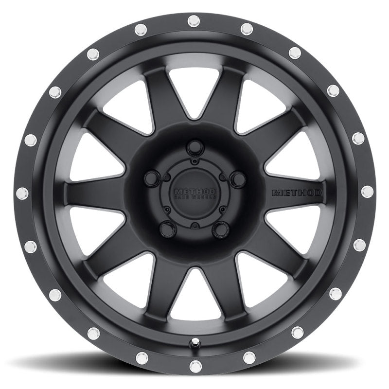 Method Wheels Method MR301 The Standard 15x7 -6mm Offset 5x4.5 83mm CB Matte Black Wheel