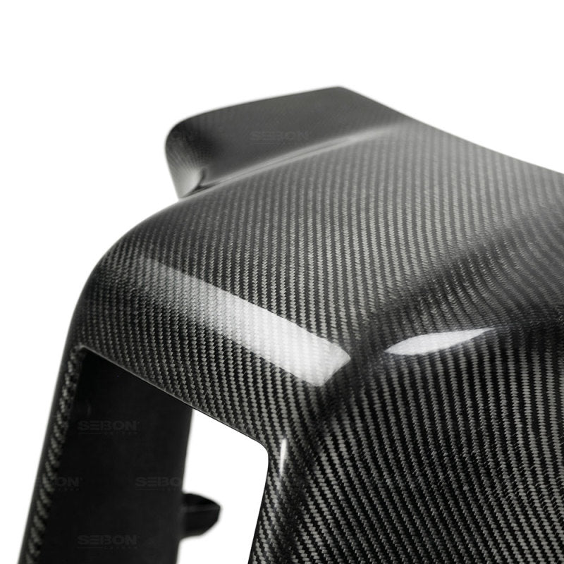 Seibon 09-10 Nissan GTR Rear Carbon Fiber Center Console 4