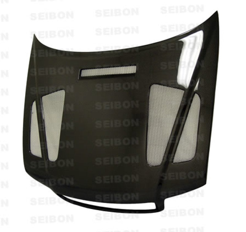 Seibon 96-01 Audi A4 ER Carbon Fiber Hood 1