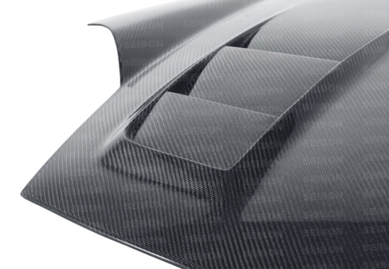Seibon 00-05 Toyota MR-S (ZZW30L) TS-Style Carbon Fiber Hood 6