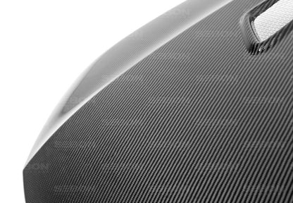 Seibon 12-13 Honda Civic 2Dr MG-Style Carbon Fiber Hood 3